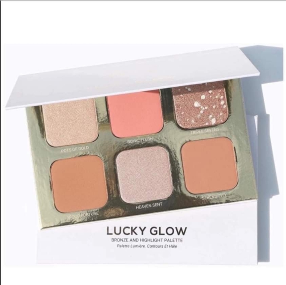 New, Lucky Glow, Highlight & Bronze Palette
